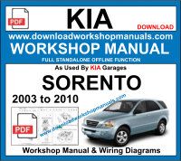 Kia Soento Workshop Service Repair Manual Download